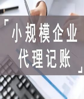 小规模企业代理记账